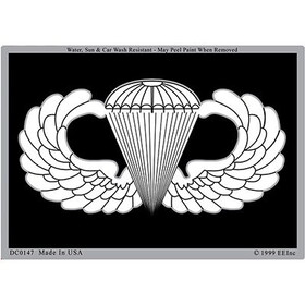 Eagle Emblems DC0147 Sticker-Army,Para,Basic (3"x4-1/4")