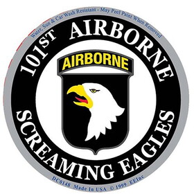 Eagle Emblems DC0148 Sticker-Army,101St Abn (3"x4-1/4")