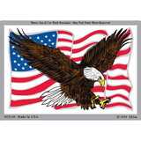 Eagle Emblems DC0149 Sticker-Usa, Eagle (3