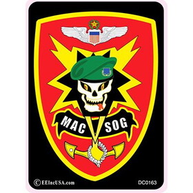 Eagle Emblems DC0163 Sticker-Special Forces Macv (3"X4")