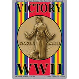 Eagle Emblems DC0304 Sticker-Wwii, Victory (3-1/4