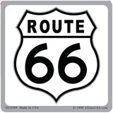 Eagle Emblems DC0309 Sticker-Route 66 (3-1/4