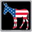 Eagle Emblems DC0313 Sticker-Party, Democrat (3-1/4")