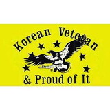 Eagle Emblems DC8355 Sticker-Korea War Veteran (Adhesive Face Vinyl) (2-3/4