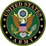 Eagle Emblems DC8401 Sticker-U.S. Army Auto-Badge (4" Logo)