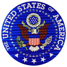 Eagle Emblems DC9006 Sticker-Usa,Seal,Logo (12")