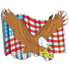Eagle Emblems DC9018 Sticker-Usa,Eagle (6")
