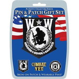 Eagle Emblems DIS0009 Gift Set-Wounded Warrior (Pin & Patch) .