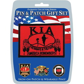 Eagle Emblems DIS0014 Gift Set-Kia Native American (3 Pins & 1 Patch)