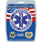 Eagle Emblems DIS0018 Gift Set-Emergency Medic (Pin & Patch) .