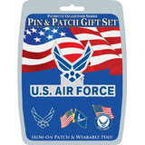 Eagle Emblems DIS0020 Gift Set-U.S.Air Force (Pin & Patch) .