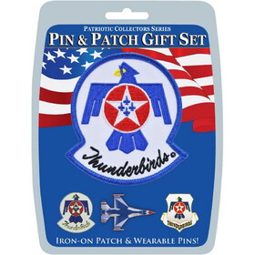 Eagle Emblems DIS0027 Gift Set-Thunderbirds (Pin & Patch) .