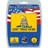 Eagle Emblems DIS0040 Gift Set-Dont Tread On Me (Pin & Patch) .