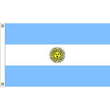 Eagle Emblems F1005 Flag-Argentina (3Ftx5Ft) .