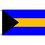Eagle Emblems F1008 Flag-Bahamas (3Ftx5Ft) .