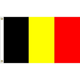Eagle Emblems F1011 Flag-Belgium (3Ftx5Ft) .