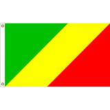 Eagle Emblems F1019 Flag-Congo, Republic Of (3Ftx5Ft) .