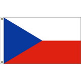 Eagle Emblems F1022 Flag-Czech Republic (3Ftx5Ft) .