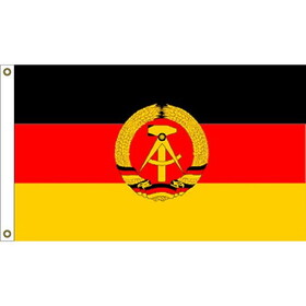 Eagle Emblems F1027 Flag-Germany,East (3ft x 5ft)
