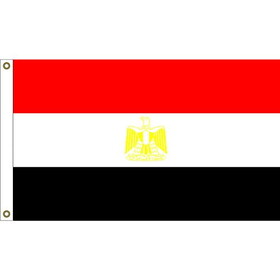 Eagle Emblems F1029 Flag-Egypt (3ft x 5ft)