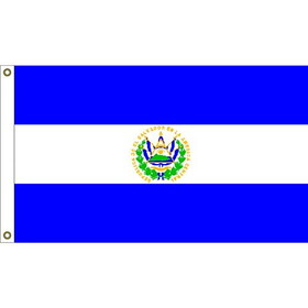 Eagle Emblems F1030 Flag-El Salvador (3ft x 5ft)