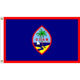 Eagle Emblems F1037 Flag-Guam (3Ftx5Ft) .