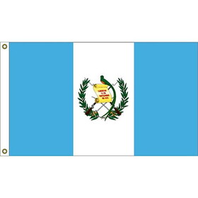 Eagle Emblems F1038 Flag-Guatemala (3Ftx5Ft) .