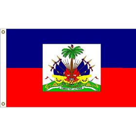 Eagle Emblems F1045 Flag-Haiti (3ft x 5ft)