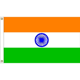 Eagle Emblems F1049 Flag-India (3ft x 5ft)