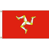 Eagle Emblems F1053 Flag-Isle Of Man (3Ftx5Ft) .