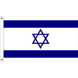 Eagle Emblems F1054 Flag-Israel (3Ftx5Ft) .