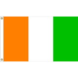 Eagle Emblems F1056 Flag-Ivory Coast (3Ftx5Ft) .