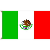 Eagle Emblems F1071 Flag-Mexico (3Ftx5Ft) .