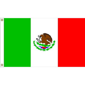 Eagle Emblems F1071 Flag-Mexico (3ft x 5ft)