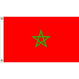 Eagle Emblems F1072 Flag-Morocco (3Ftx5Ft) .
