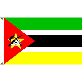 Eagle Emblems F1073 Flag-Mozambique (3Ftx5Ft) .