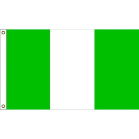 Eagle Emblems F1078 Flag-Nigeria (3Ftx5Ft) .