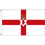 Eagle Emblems F1080 Flag-Ireland, Northern (3Ftx5Ft) .