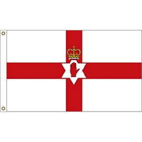 Eagle Emblems F1080 Flag-Ireland,Northern (3ft x 5ft)