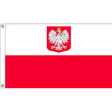 Eagle Emblems F1081 Flag-Poland Civil &Amp; State (3ft x 5ft)