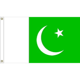 Eagle Emblems F1082 Flag-Pakistan (3Ftx5Ft) .
