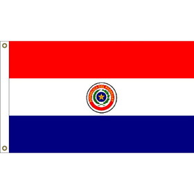 Eagle Emblems F1085 Flag-Paraguay (3Ftx5Ft) .