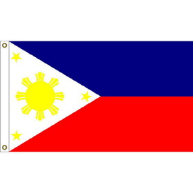 Eagle Emblems F1088 Flag-Philippines (3ft x 5ft)