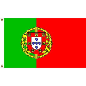 Eagle Emblems F1090 Flag-Portugal (3Ftx5Ft) .