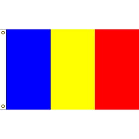 Eagle Emblems F1093 Flag-Romania (3Ftx5Ft) .