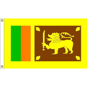 Eagle Emblems F1102 Flag-Sri Lanka (3Ftx5Ft) .