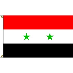 Eagle Emblems F1109 Flag-Syria (3ft x 5ft)