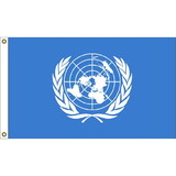 Eagle Emblems F1116 Flag-United Nations (3ft x 5ft)