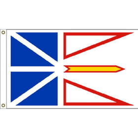 Eagle Emblems F1130 Flag-Canada,Newfoundland (3ft x 5ft)