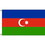 Eagle Emblems F1141 Flag-Azerbaijan (3Ftx5Ft) .